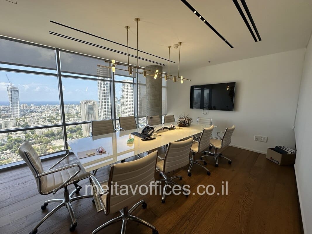 משרד להשכרה 180 מ”ר במגדל גיבורספורט
